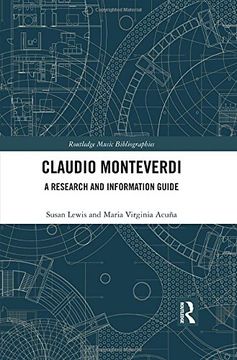 portada Claudio Monteverdi: A Research and Information Guide (Routledge Music Bibliographies)