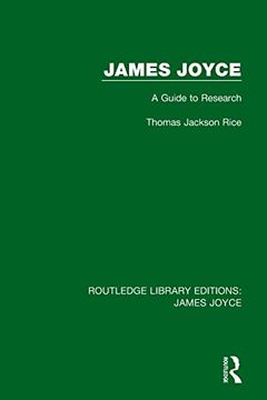 portada James Joyce: A Guide to Research (in English)