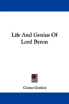 portada life and genius of lord byron (en Inglés)