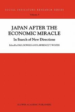 portada japan after the economic miracle (en Inglés)