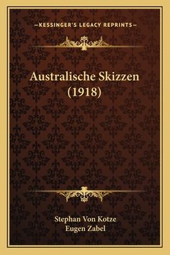portada Australische Skizzen (1918) (en Alemán)
