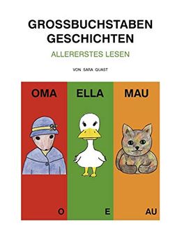 portada Großbuchstaben Geschichten: Allererstes Lesen (en Alemán)