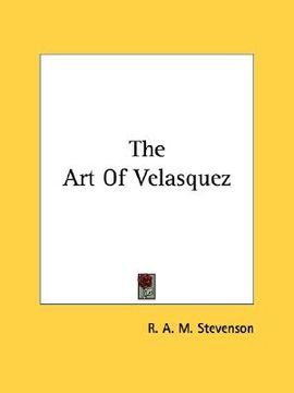 portada the art of velasquez (en Inglés)