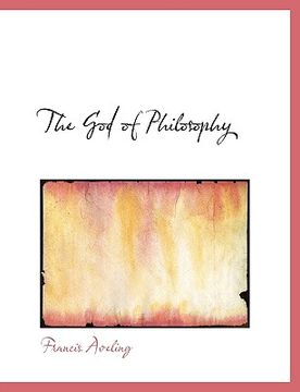 portada the god of philosophy (en Inglés)