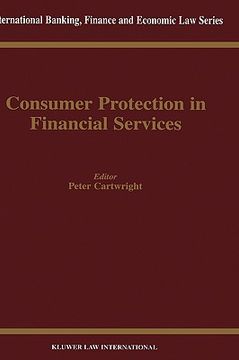 portada consumer protection in financial services: (en Inglés)