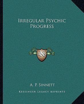 portada irregular psychic progress (en Inglés)