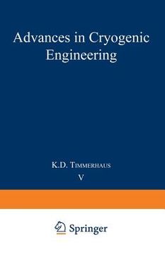 portada Advances in Cryogenic Engineering: Proceedings of the 1959 Cryogenic Engineering Conference University of California, Berkeley, California September 2 (en Inglés)