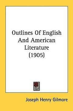 portada outlines of english and american literature (1905) (en Inglés)