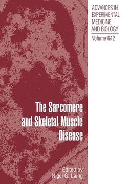 portada the sarcomere and skeletal muscle disease (en Inglés)