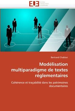 portada Modelisation Multiparadigme de Textes Reglementaires
