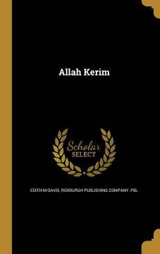 portada Allah Kerim (en Inglés)