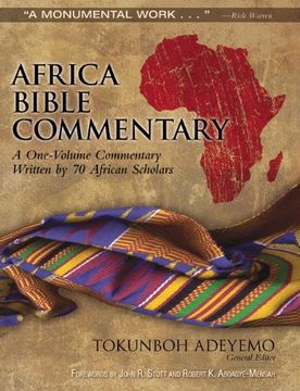 portada Africa Bible Commentary: A One-Volume Commentary Written by 70 African Scholars (en Inglés)