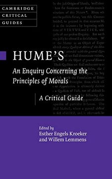 portada Hume'S an Enquiry Concerning the Principles of Morals: A Critical Guide (Cambridge Critical Guides) (en Inglés)