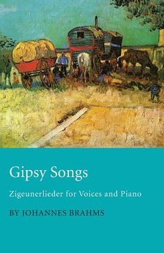 portada gipsy songs - zigeunerlieder for voices and piano (en Inglés)