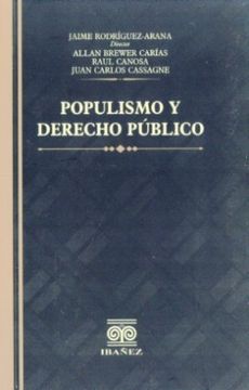 portada POPULISMO Y DERECHO PUBLICO