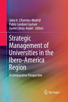 portada Strategic Management of Universities in the Ibero-America Region: A Comparative Perspective (en Inglés)