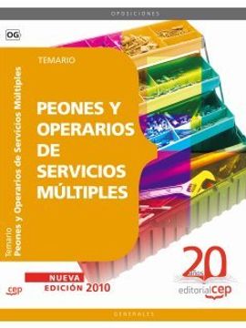 portada Peones y Operarios de Servicios Múltiples. Temario (in Spanish)