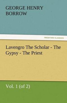portada lavengro the scholar - the gypsy - the priest, vol. 1 (of 2) (in English)