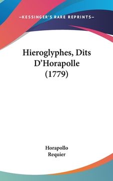 portada Hieroglyphes, Dits D'Horapolle (1779) (en Francés)