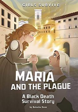 portada Maria and the Plague: A Black Death Survival Story (Girls Survive) (en Inglés)