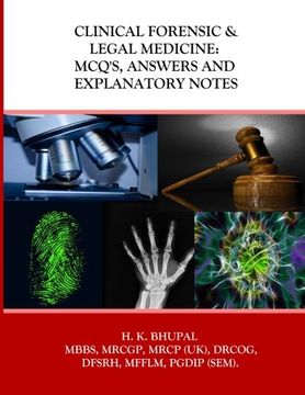 portada Clinical Forensic & Legal Medicine: Mcq'S, Answers and Explanatory Notes (en Inglés)