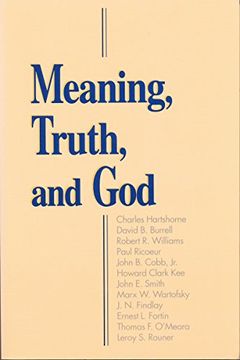 portada Meaning, Truth and god (Boston University Studies in Philosophy & Religion) (en Inglés)