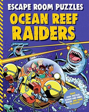 portada Escape Room Puzzles: Ocean Reef Raiders (in English)