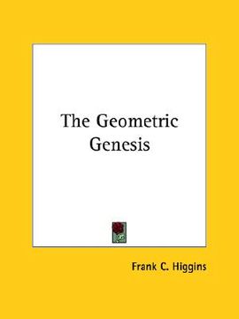 portada the geometric genesis (en Inglés)