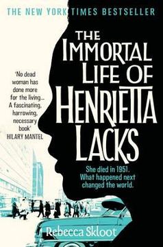 portada the inmortal life of henrietta lacks (en Inglés)