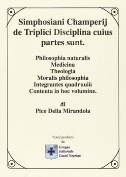portada Simphosiani champerij de triplici disciplina cuius parte sunt (I Mentori) (en Latin)