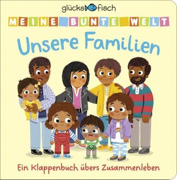 portada Glücksfisch: Meine Bunte Welt: Unsere Familien (en Alemán)