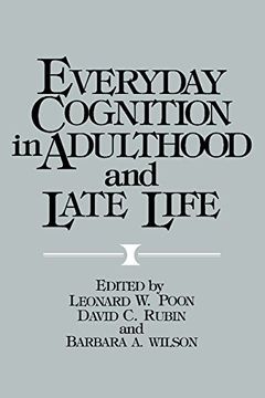portada Everyday Cognition in Adulthood and Late Life (en Inglés)