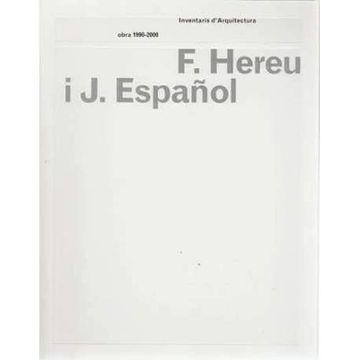 portada Inventaris d'arquitectura : hereu I j. español, obra 1990-2000 (in Spanish)