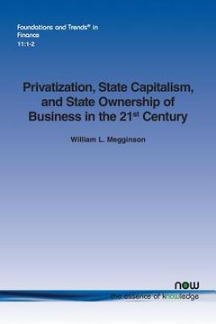 portada Privatization, State Capitalism, and State Ownership of Business in the 21st Century (en Inglés)