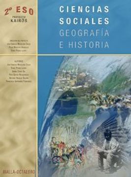 portada Ciencias Sociales. 2º ESO: Geografía e Historia (Proyecto Kairós)