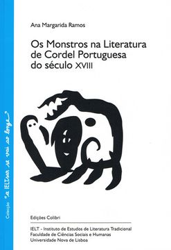 portada OS MONSTROS NA LITERATURA DE CORDEL PORTUGUESA DO SÉCULO XVIII