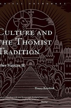 portada culture and the thomist tradition (en Inglés)
