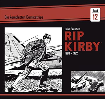portada Rip Kirby: Die Kompletten Comicstrips / Band 12 1960 - 1962 (en Alemán)