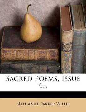 portada sacred poems, issue 4... (in English)