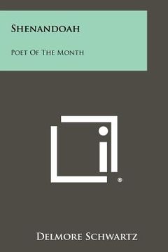 portada shenandoah: poet of the month (en Inglés)