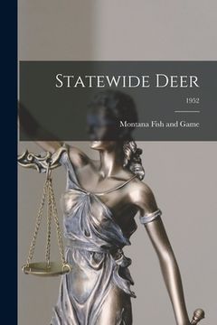 portada Statewide Deer; 1952 (en Inglés)