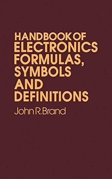 portada Handbook of Electronic Formulas, Symbols and Definitions (en Inglés)