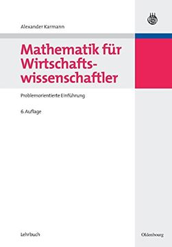 portada Mathematik für Wirtschaftswissenschaftler (en Alemán)