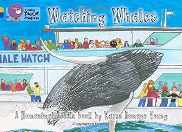 portada Watching Whales: Band 09 Gold/Band 16 Sapphire (in English)