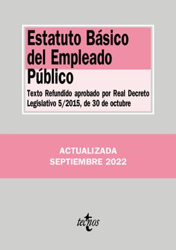 portada Estatuto Básico del Empleado Público (in Spanish)