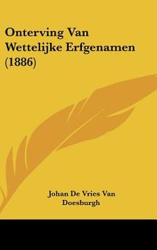 portada Onterving Van Wettelijke Erfgenamen (1886)
