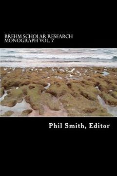 portada The Brehm Scholar Research Monograph (en Inglés)