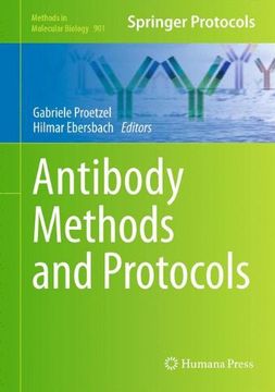 portada antibody methods and protocols (en Inglés)