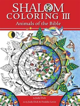 portada Shalom Coloring: Animals of the Bible (en Inglés)