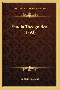 portada Studia Theognidea (1893) (en Latin)